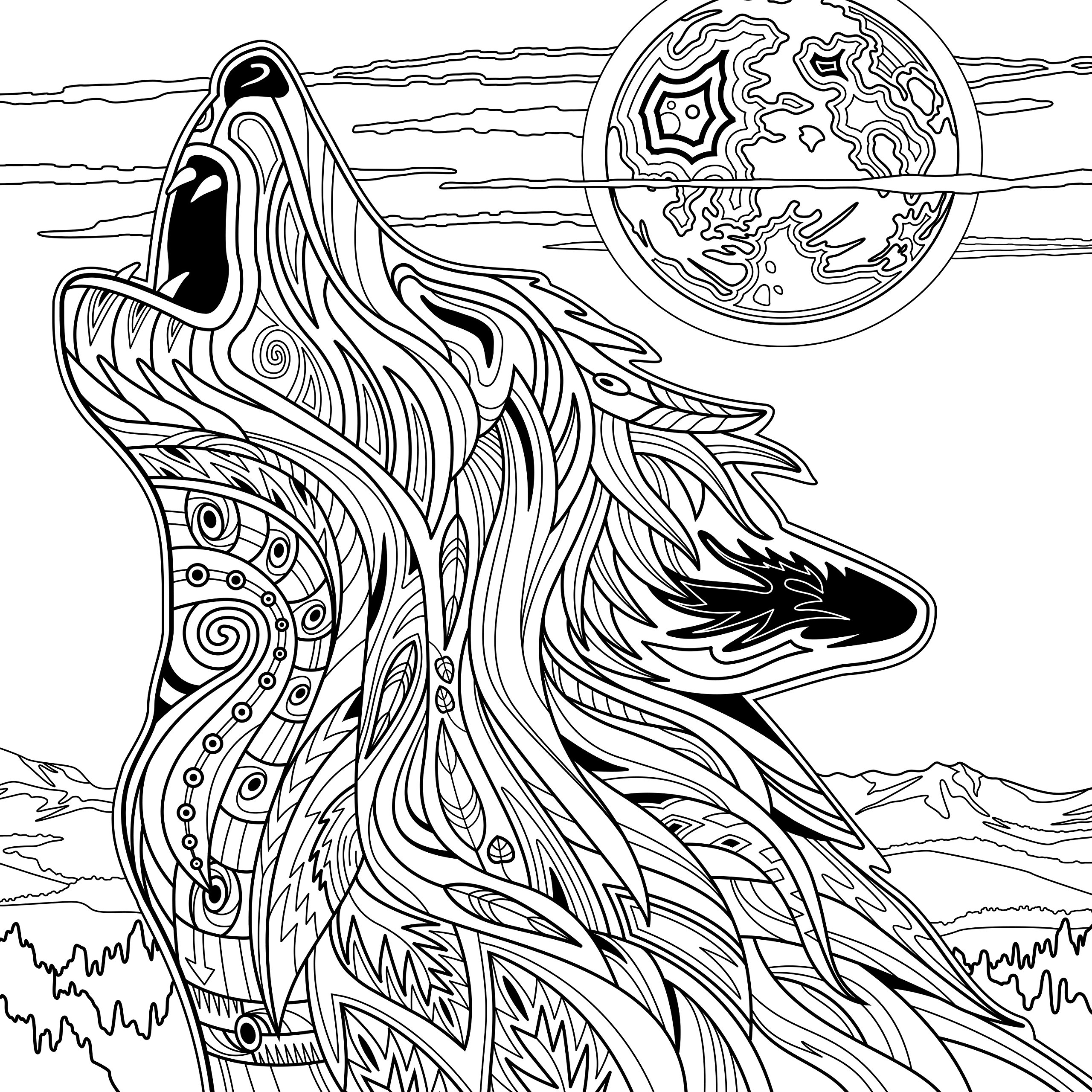 2560x2560 Adult Coloring Coloring Pages Grown Up Coloring Pages New Coloring