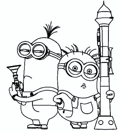 Gru Coloring Pages