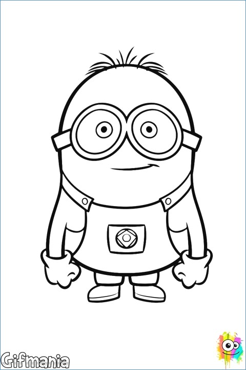 480x720 Gru And Minions Despicable Me Coloring Pages