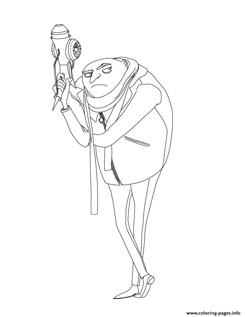 820x1060 23 Despicable Me 3 Coloring Pages Collections Free Coloring Pages