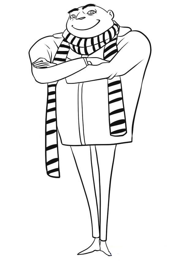 591x850 Kids Under 7 Despicable Me Coloring Pages Coloriage