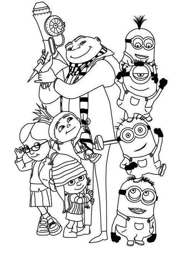 600x837 Free Coloring Sheets Of Minions D19c7ccd9871937f02eb4d1bd9bca2b3