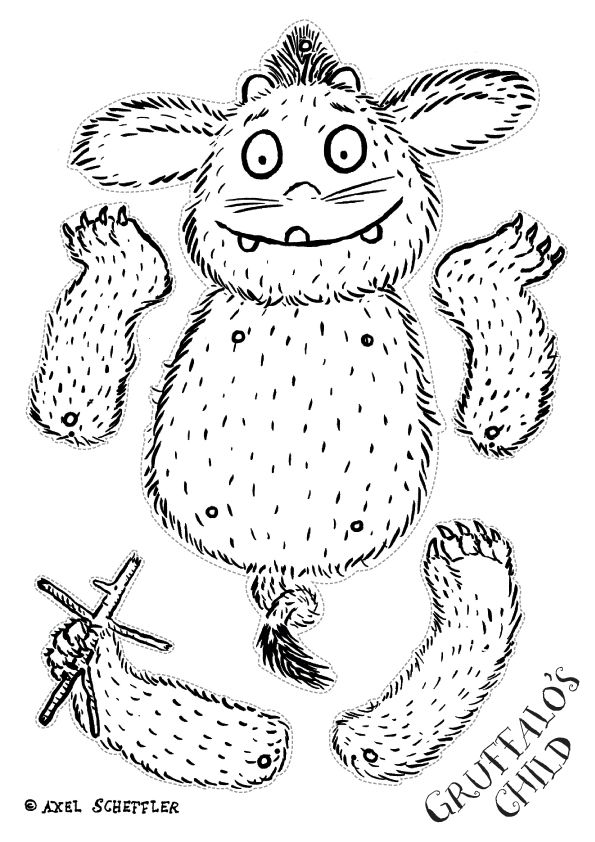595x842 Kind Von Axel Scheffler Mehr Schere, Stift Amp Papier