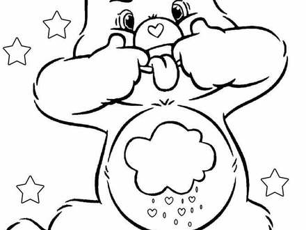 Grumpy Care Bear Coloring Pages