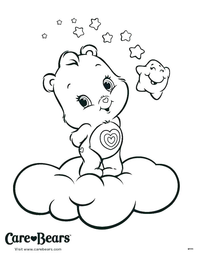 700x900 Coloring Pages Of Bears Lucky Care Bear Coloring Pages Bears