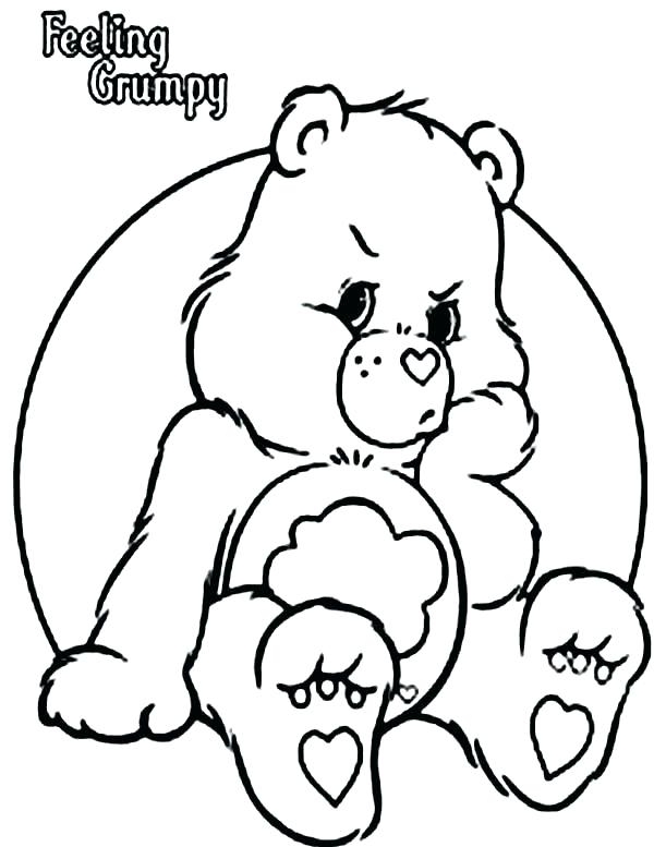 600x777 Teddy Bear Coloring Page Bears Coloring Pages Care Bears Coloring