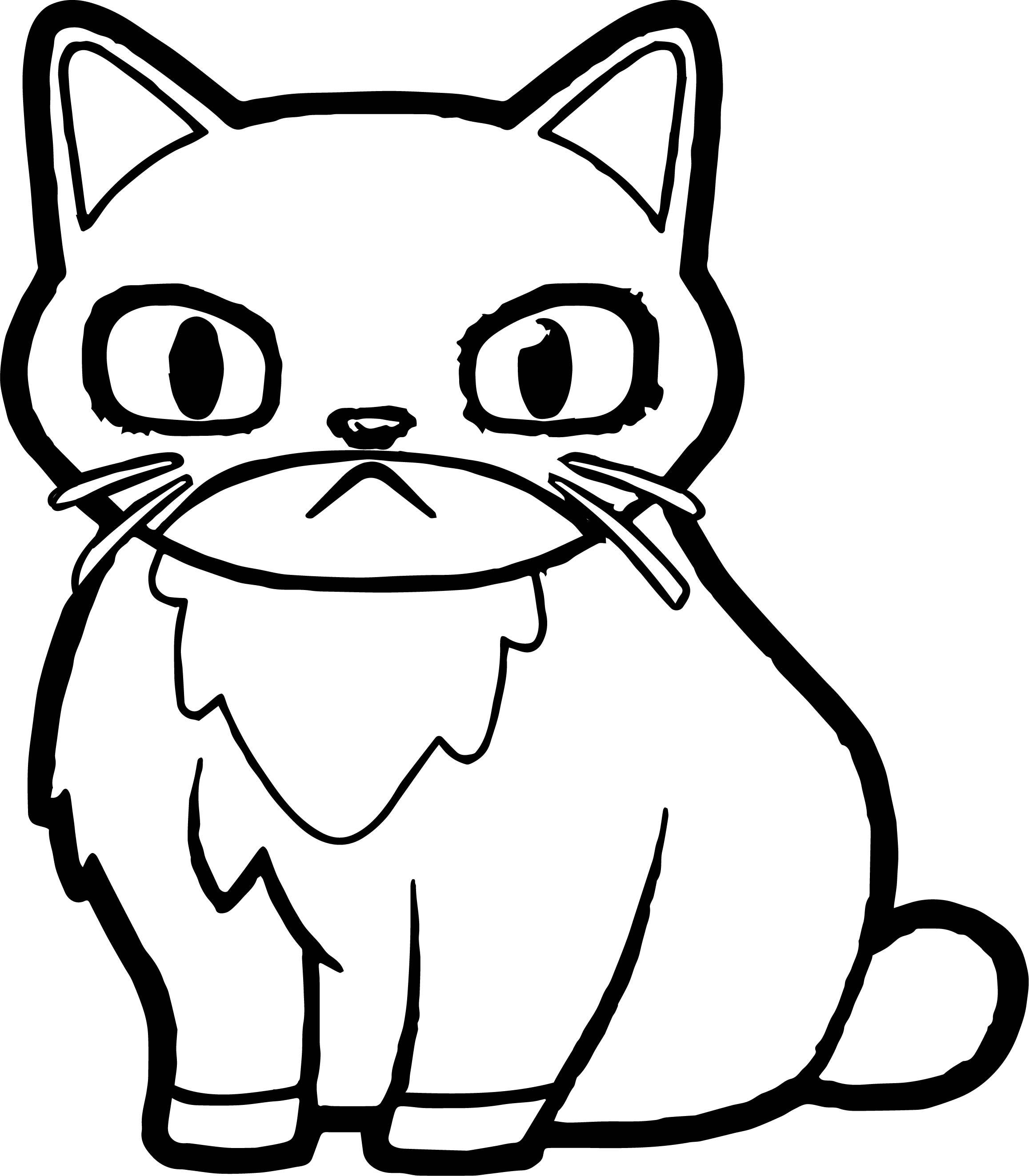 2315x2647 Amazing Grumpy Cat Coloring Unique Page Stuning For Angry Trends