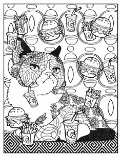 236x307 Grumpy Cat Coloring Pages Gallery Grumpy Cat Coloring Pages Ebcs