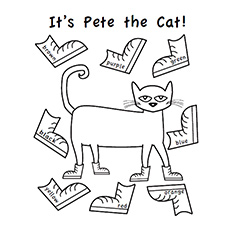 230x230 Top 20 Free Printable Pete The Cat Coloring Pages Online
