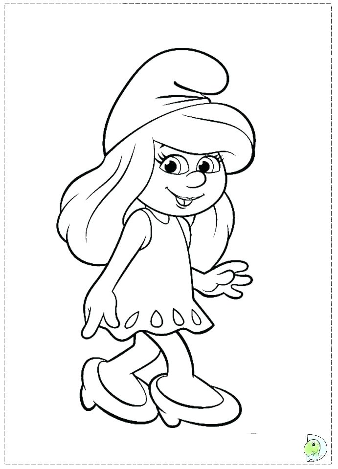 691x960 Smurf Coloring Page Smurf Coloring Pages Papa Smurf Coloring