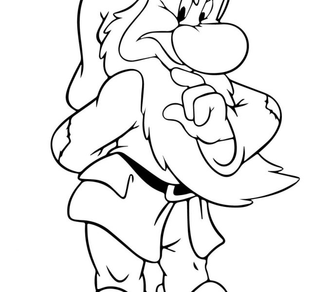 678x600 27 Seven Dwarfs Coloring Pages, Snow White And The Seven Dwarfs