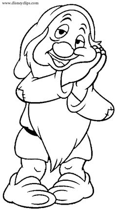 236x430 Grumpy The Dwarf Coloring Pages Download And Print For Free