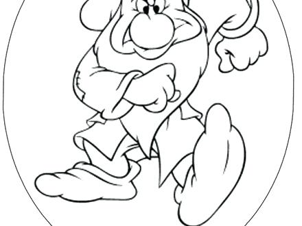 440x330 Snow White And 7 Dwarfs Coloring Pages The Seven Photo Gallery