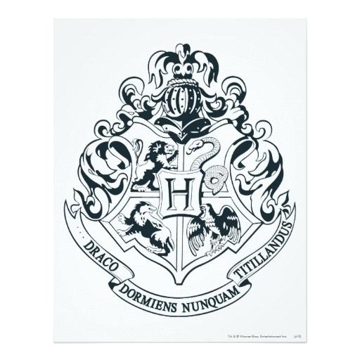 512x512 Hogwarts Crest Coloring Page Harry Potter Gryffindor Crest