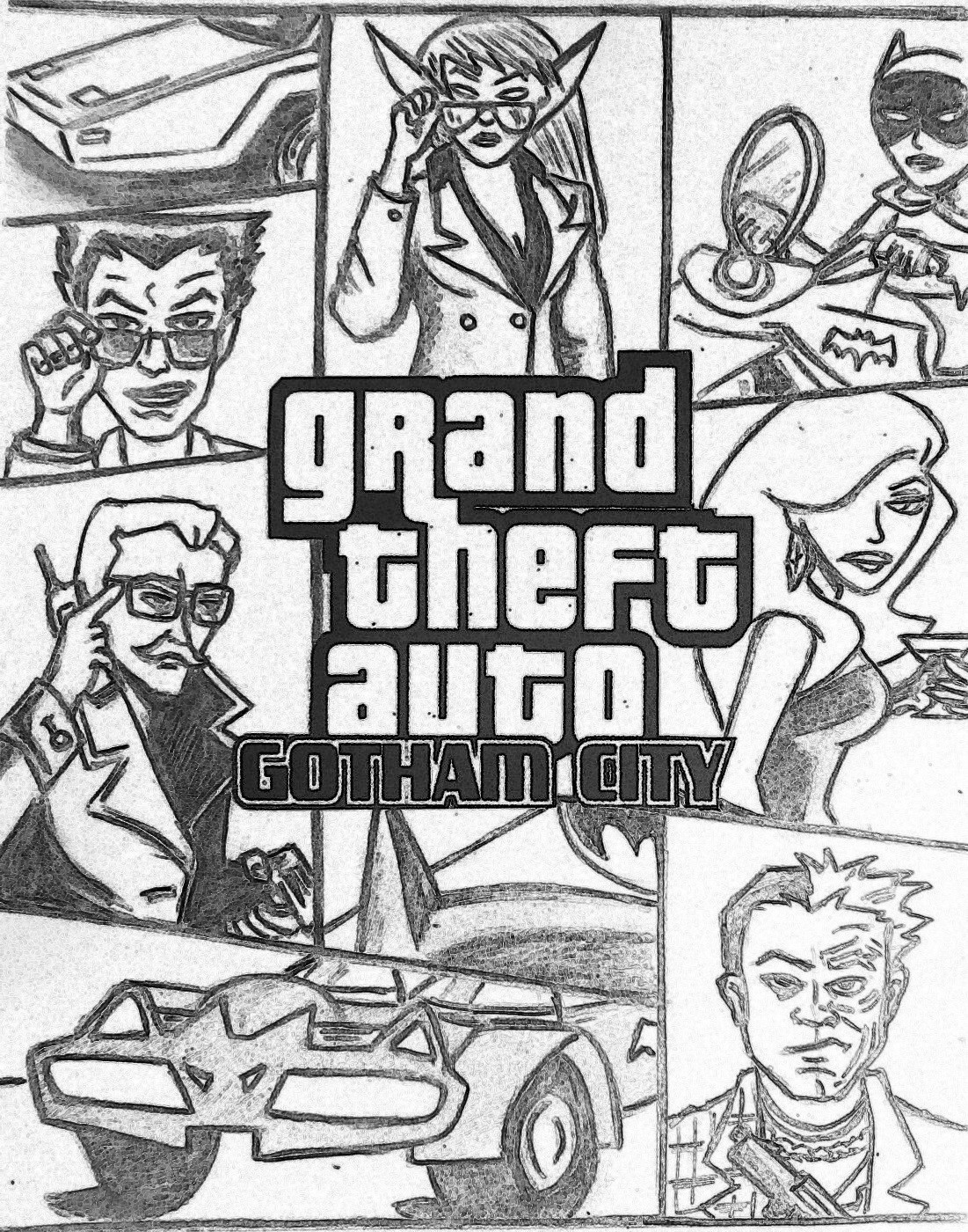 Gta Coloring Pages