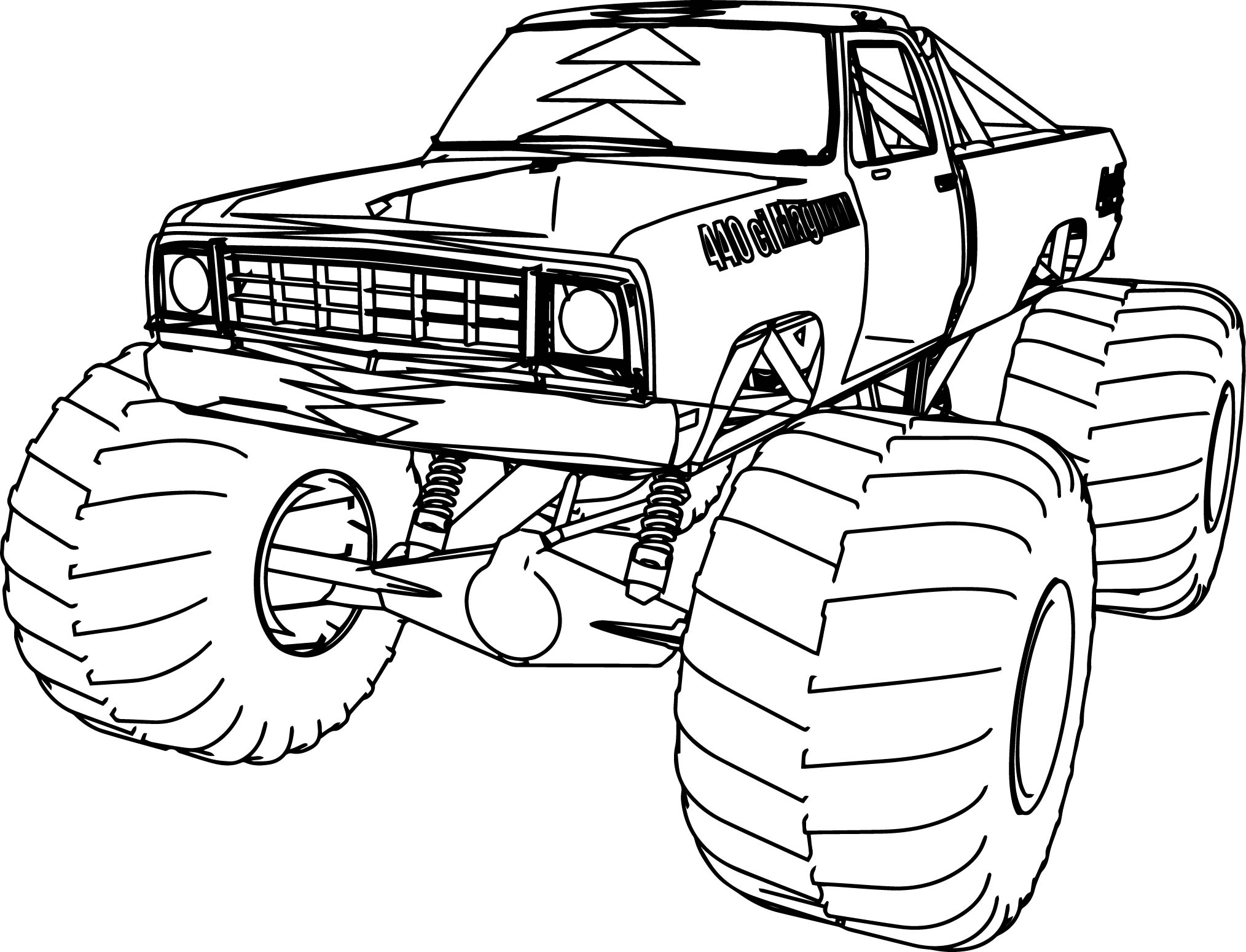 2028x1549 4x4 Truck Coloring Pages Nissan Navara Page Transportation Pickup