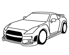 290x231 Cars Nissan Gtr Coloring Page, Nissangtr Coloring Page, Gtr