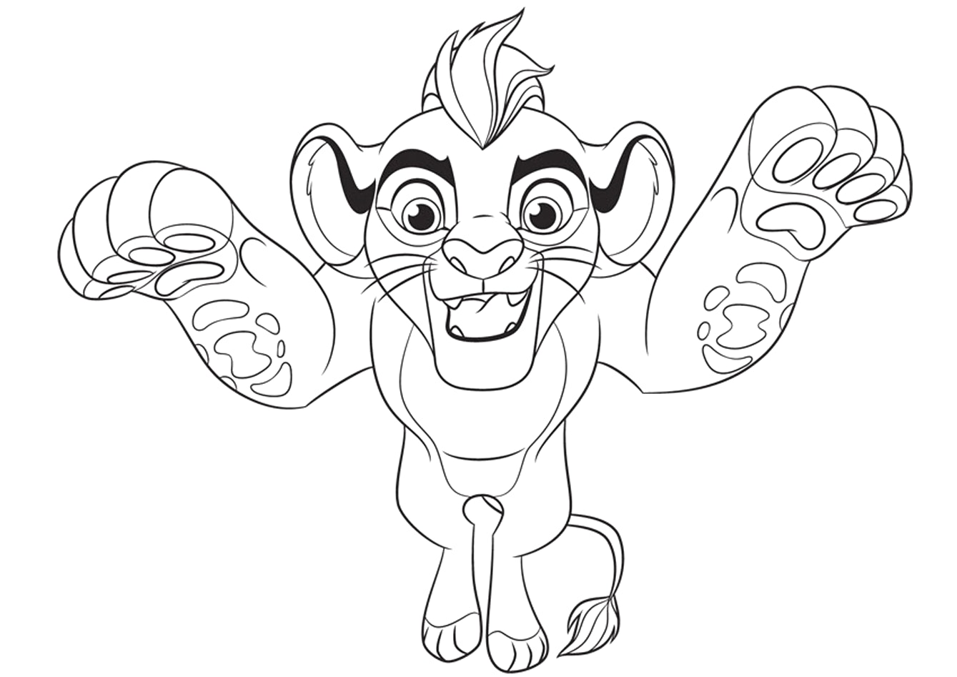 1339x947 Lion Guard Coloring Pages