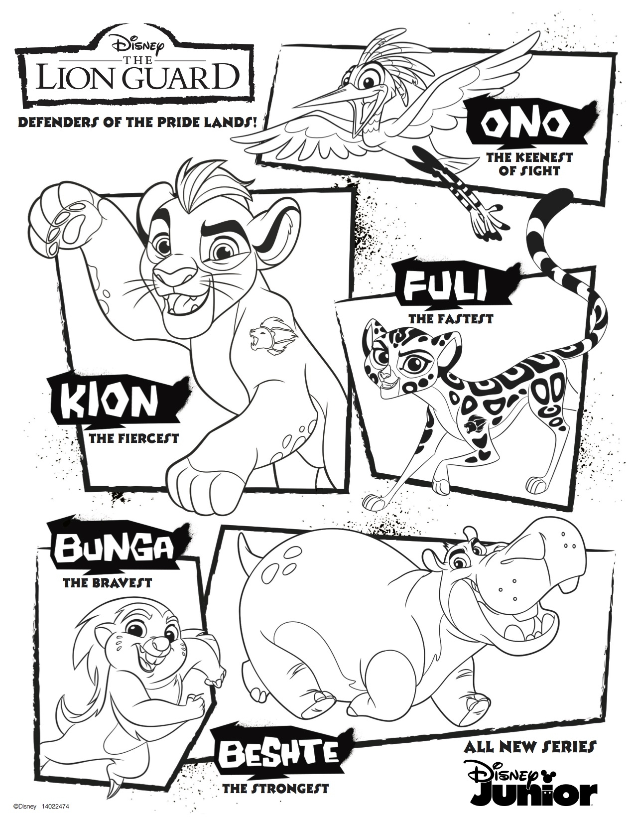 1275x1650 Lion Guard Coloring Sheet The Lion Guard New Coloring Sheets