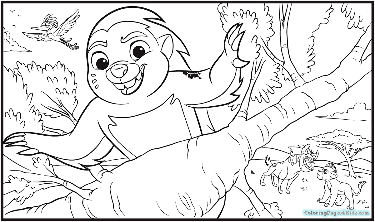 1200x712 The Lion Guard Return Of The Roar Coloring Pages Coloring Pages