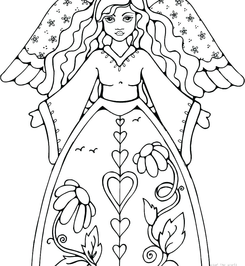 828x900 Guardian Angel Coloring Pages Guardian Angel Coloring Pages Free