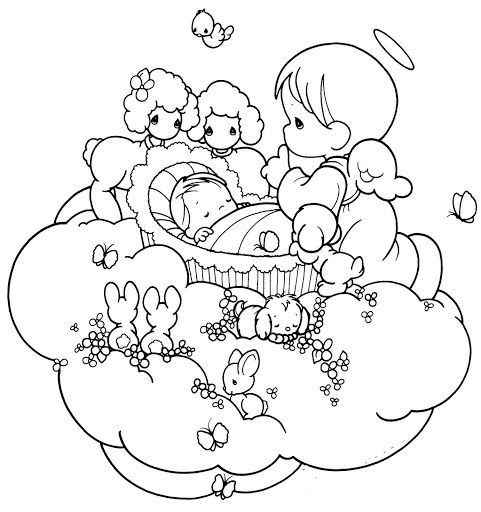 481x512 Guardian Angel Drawings Guardian Angel Taking Care A Baby