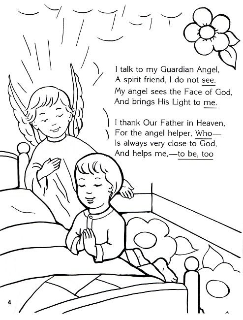 494x650 Guardian Angel Coloring Page Sunday School Coloring Pages