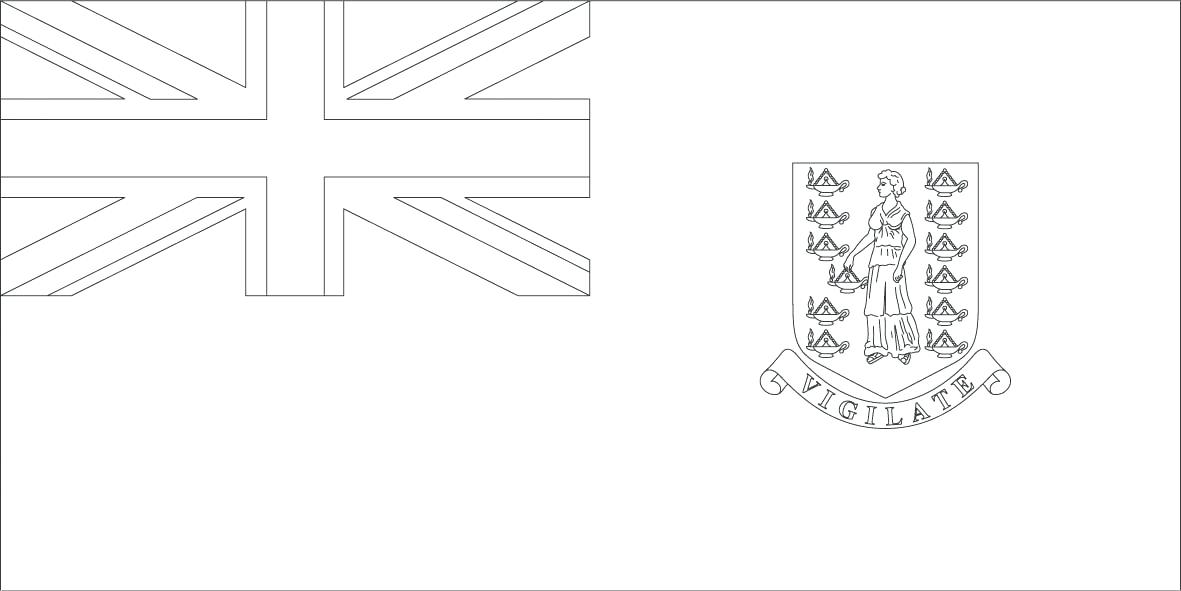 1181x591 Flag Guatemala Coloring Page World Flags Pages 2
