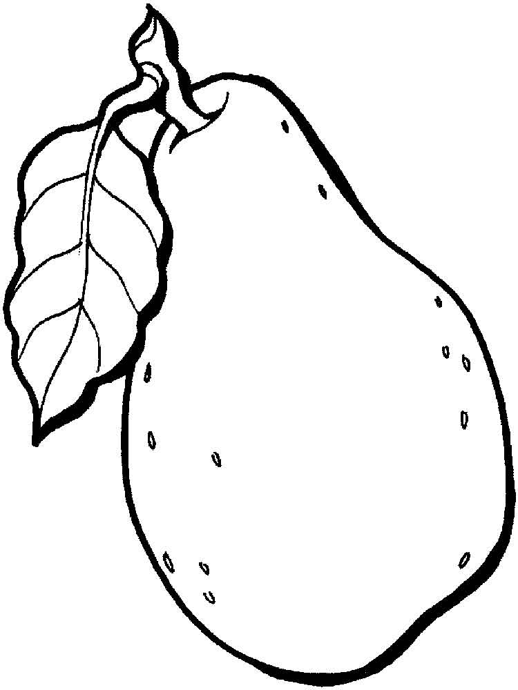 750x1000 Guava Coloring Pages