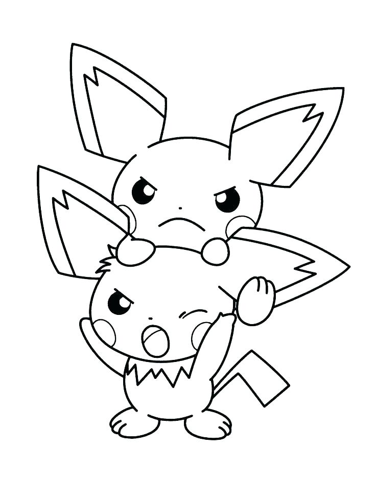 736x959 Guinea Pig Coloring Page