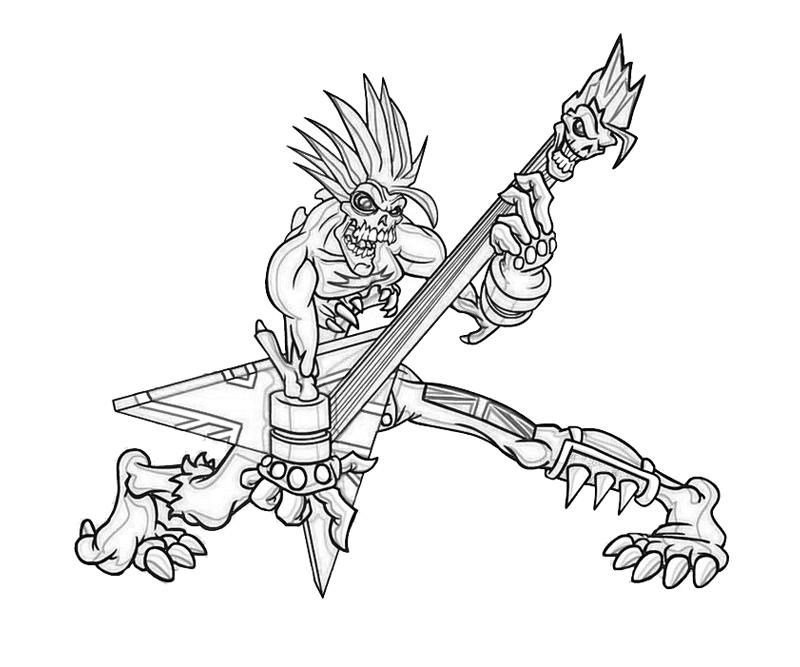 800x667 Guitar Coloring Pages To Print