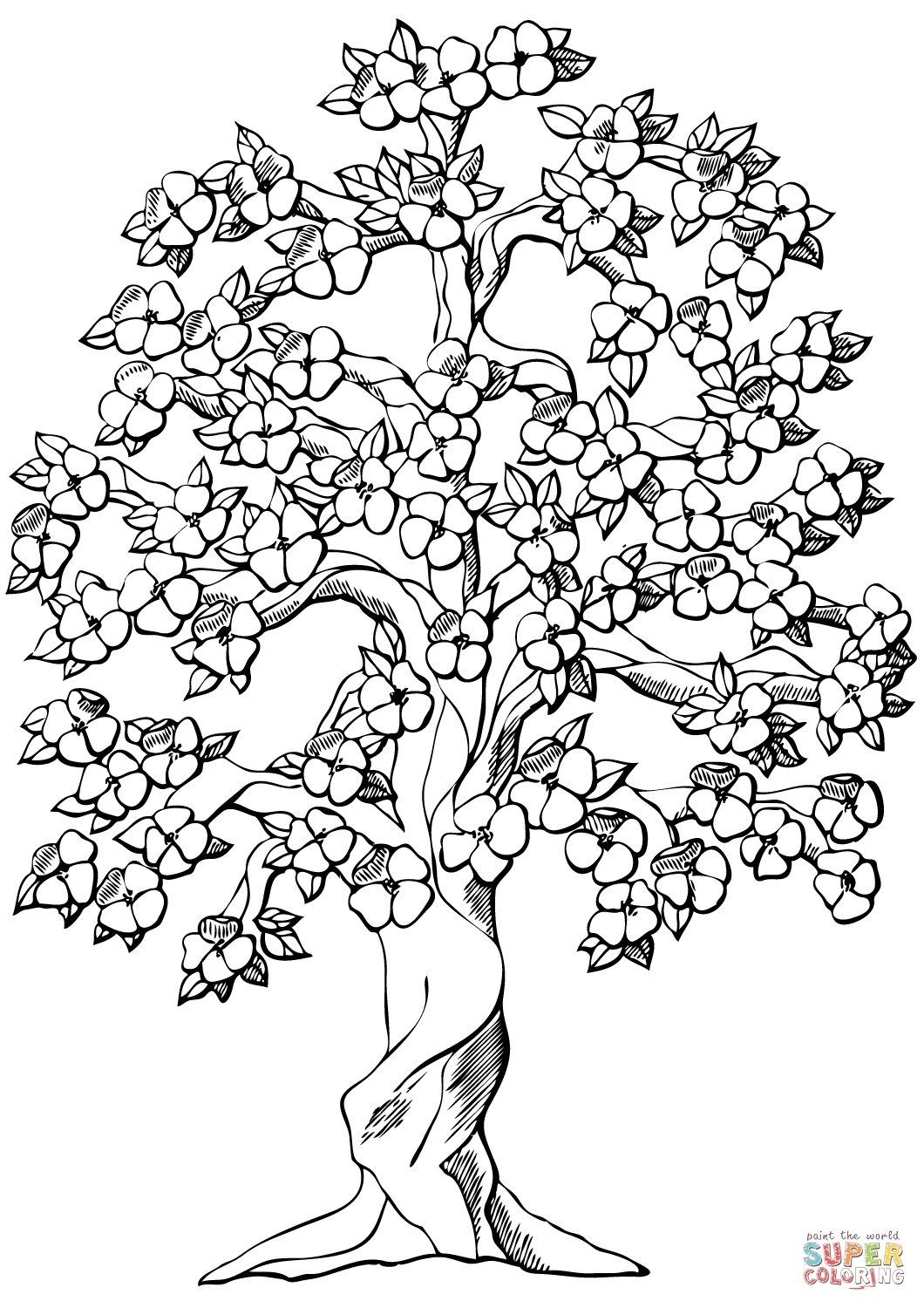 1060x1500 Gum Tree Coloring Pages Download Coloring For Kids 2018