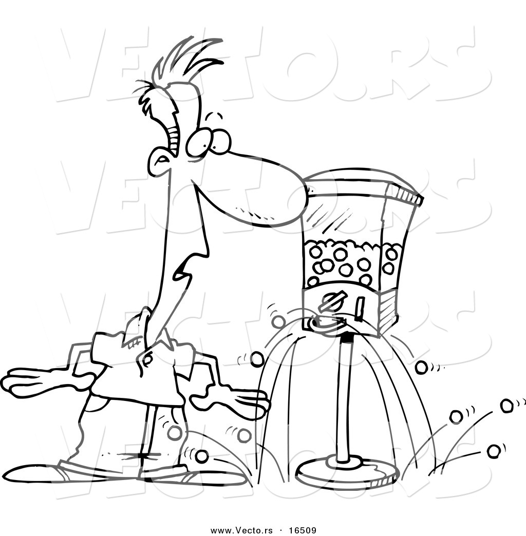 1024x1044 Gumball Machine Coloring Page