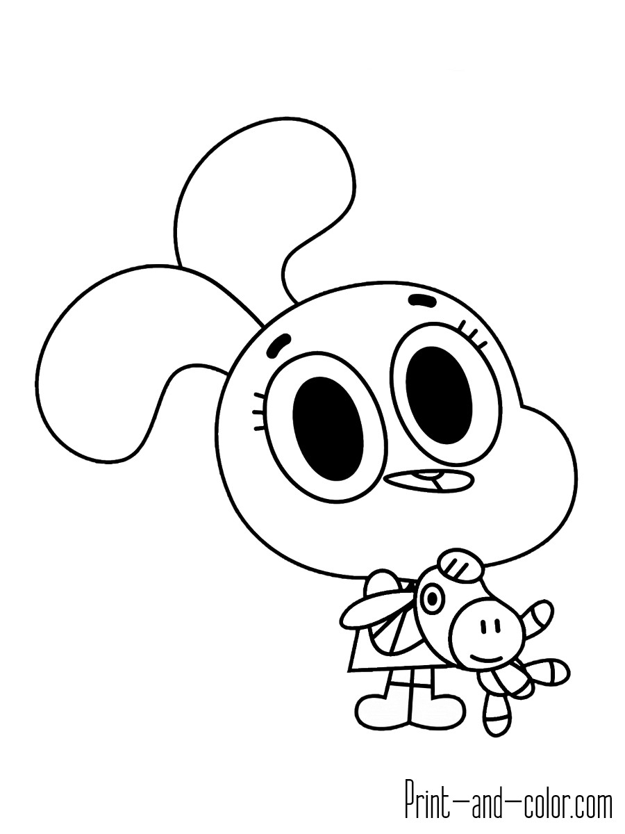900x1200 Gumball Machine Coloring Pages Within Page Itsamansworld Me