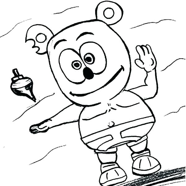 600x600 Gummy Bear Coloring Pages Beautiful Teddy Bear Coloring Page Gummy