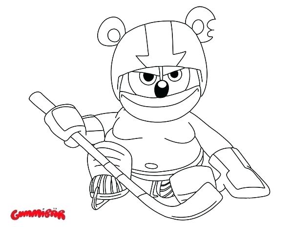 600x464 March Coloring Page Gummy Bear Coloring Page Pictures Gummy Bear