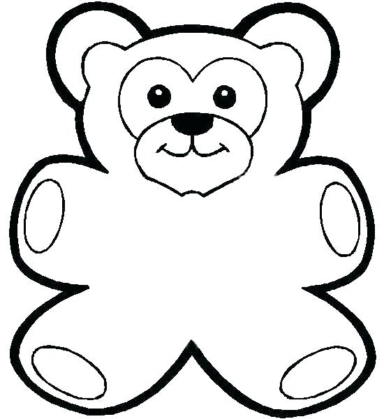 550x600 Stuffed Animal Coloring Pages Gummy Bear Coloring Pages Gummy Bear