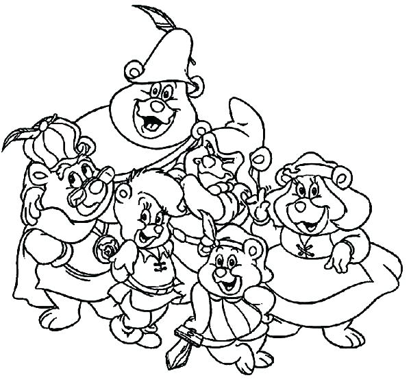 600x554 Gummi Bears Coloring Pages Gummy Bear Coloring Page Kevmey Free