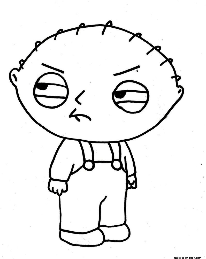 797x1002 Family Guy Coloring Pages Free Print Boys