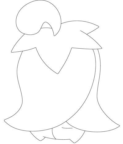399x468 Gyarados Pokemon Coloring Page