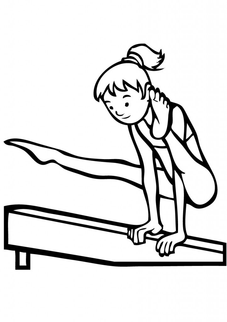 723x1024 Free Printable Gymnastics Coloring Pages For Kids Gymnastics