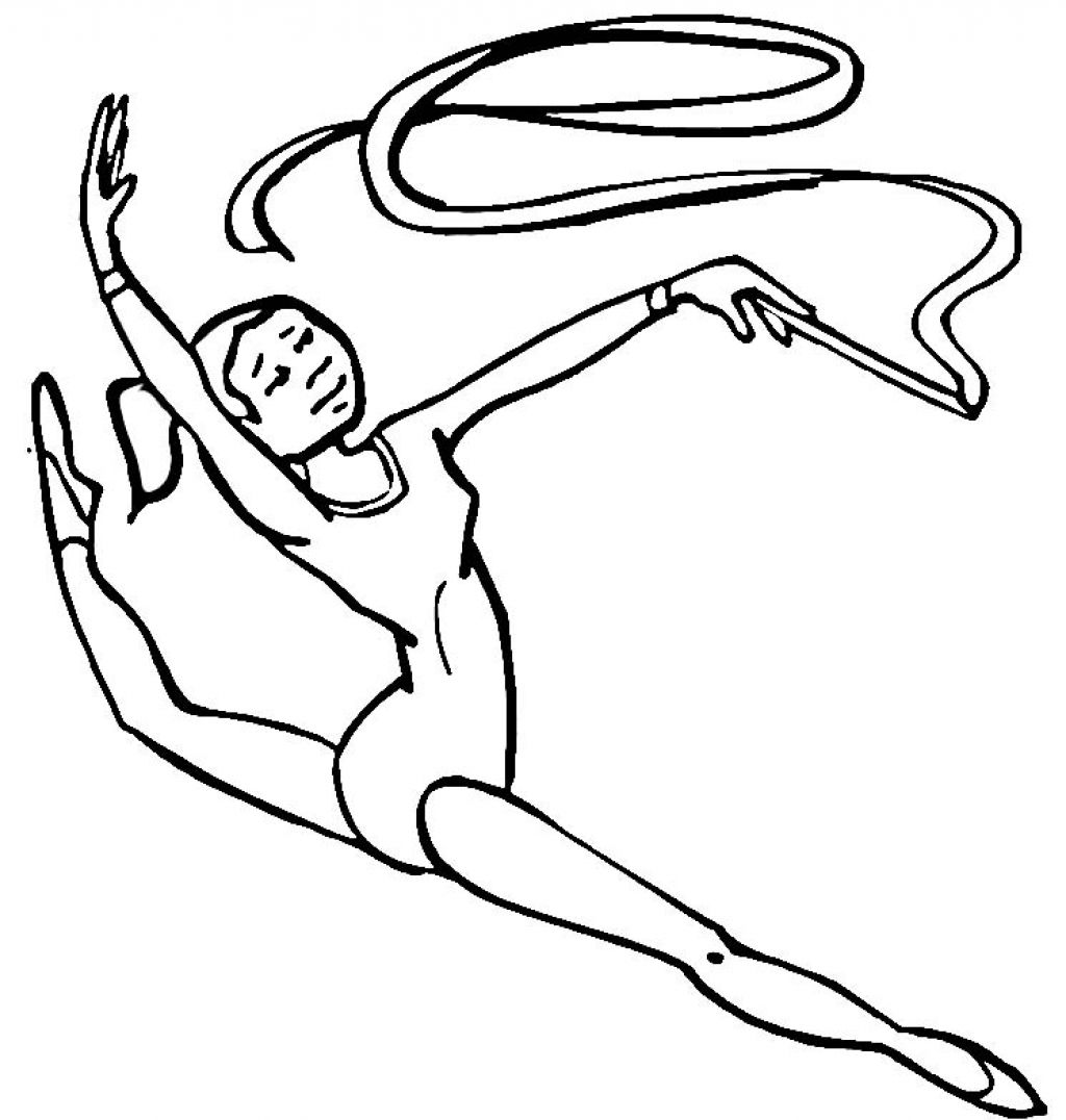 1024x1076 Free Printable Gymnastics Coloring Pages For Kids