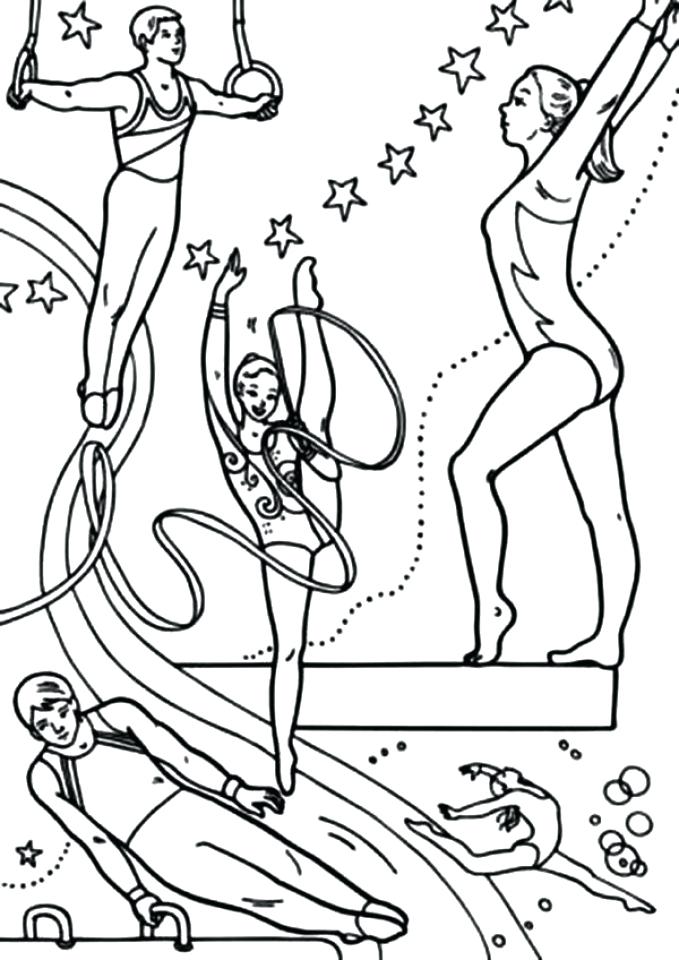 679x960 Gymnastics Coloring Pages Coloring Pages Printable Coloring Uneven