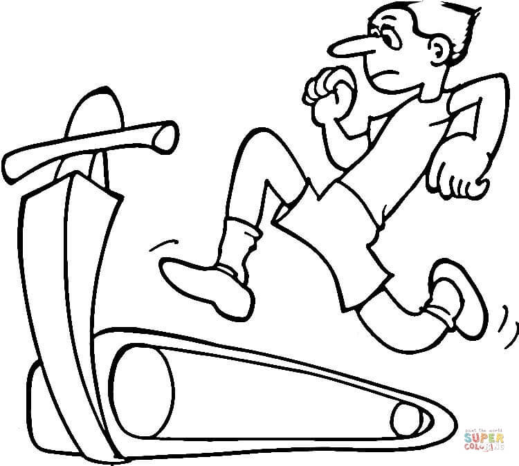 750x674 Prepossessing Fitness Coloring Pages 59 Gym With 10051 Regard