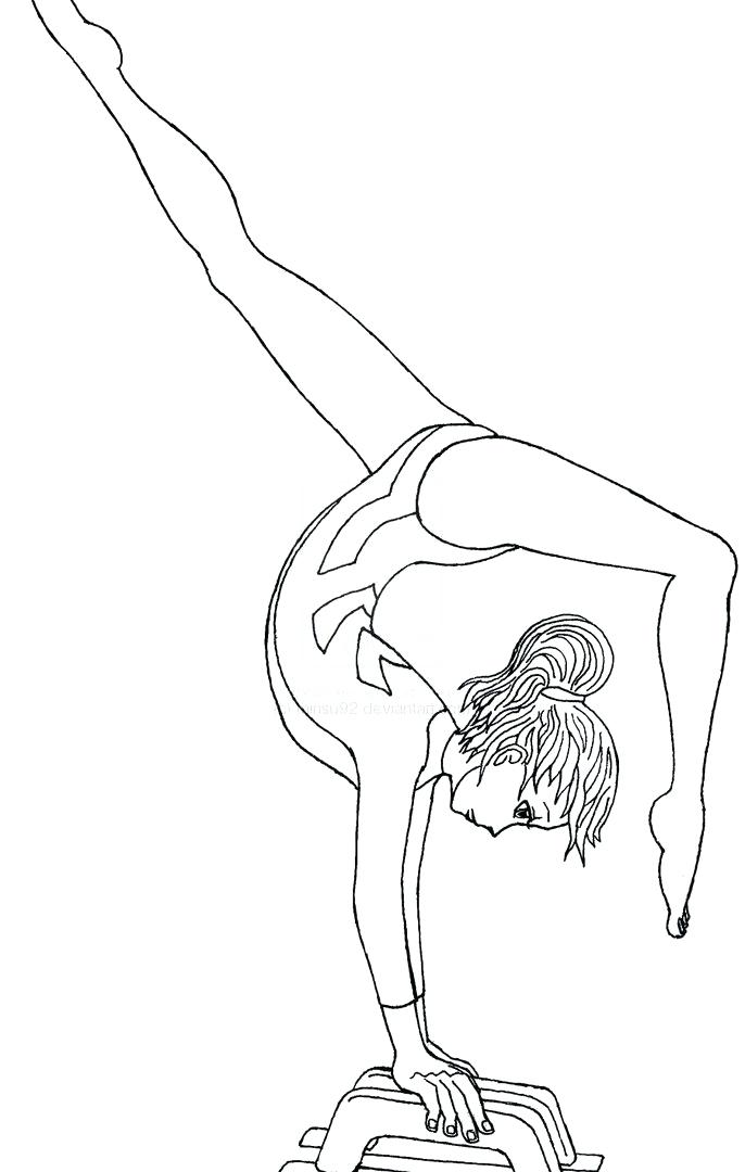 686x1080 Barbie Gymnastics Coloring Pages Free Gymnastics Coloring Pages