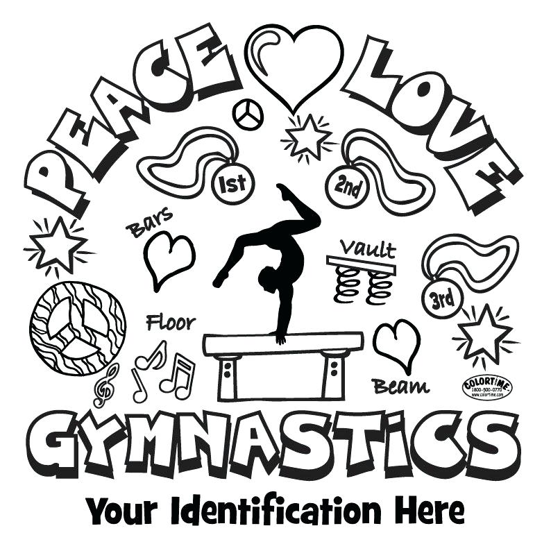 794x794 Gymnastic Coloring Pages Printable Gymnastics Gymnastics Leotard