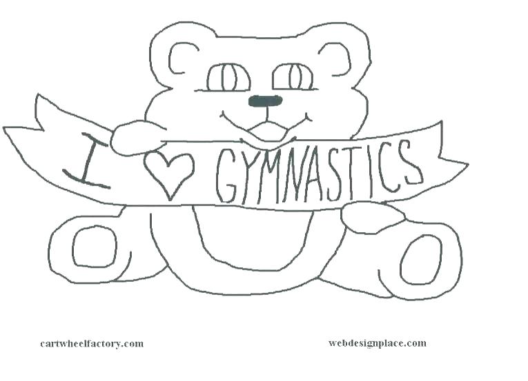 765x553 Printable Gymnastics Coloring Pages Printable Gymnastics Coloring