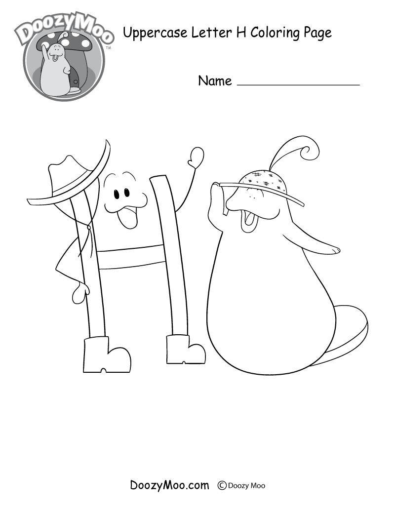 800x1035 Cute Alphabet Coloring Pages (Free Printables)