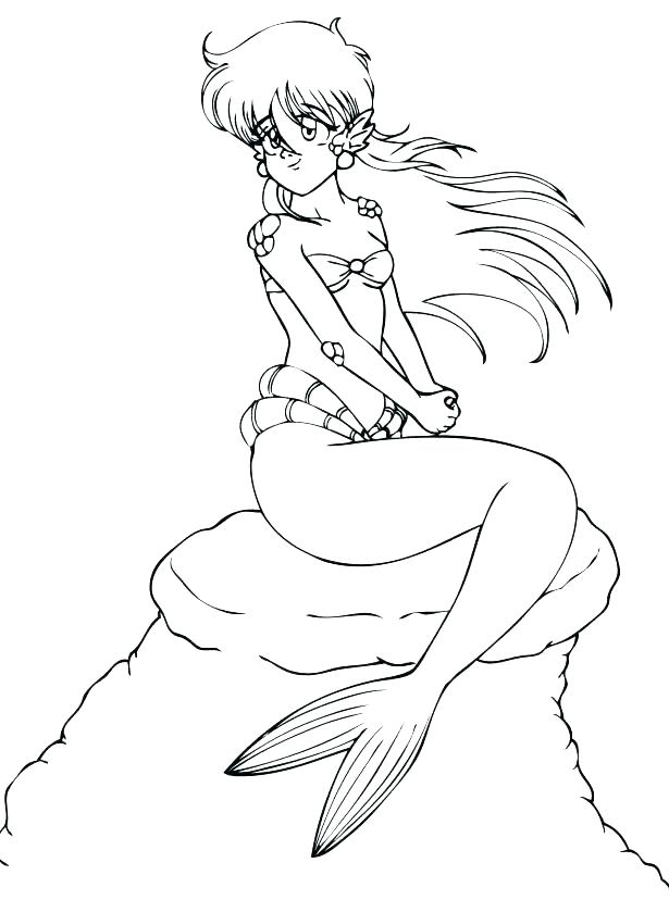 615x828 H2o Coloring Pages Merman Colouring Pages Now Merman Coloring