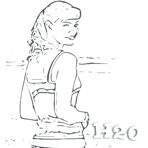 600x600 H2o Mermaid Coloring Pages Images Of Just Add Water Coloring
